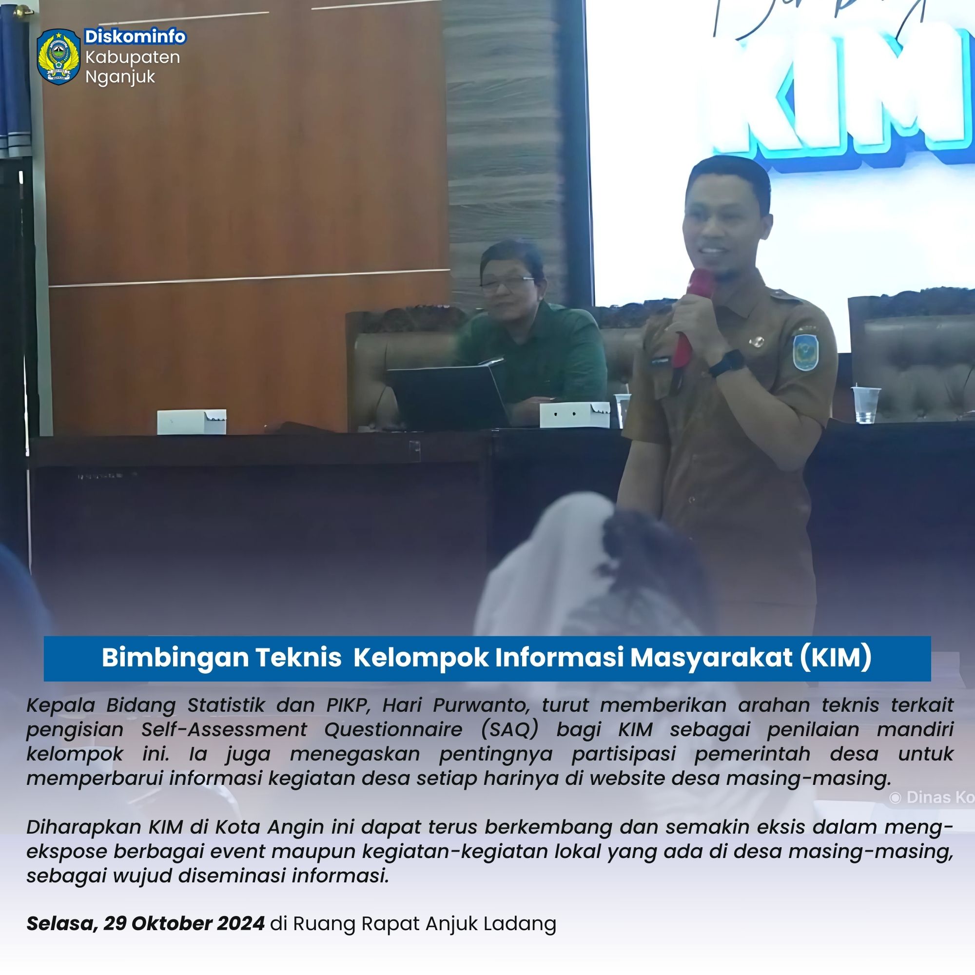 Bimtek KIM - 29 Oktober 2024
