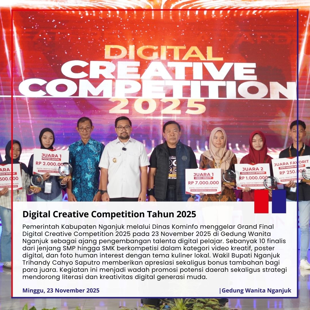 Digital Creative Competition Tahun 2025 - Minggu, 23 November 2025