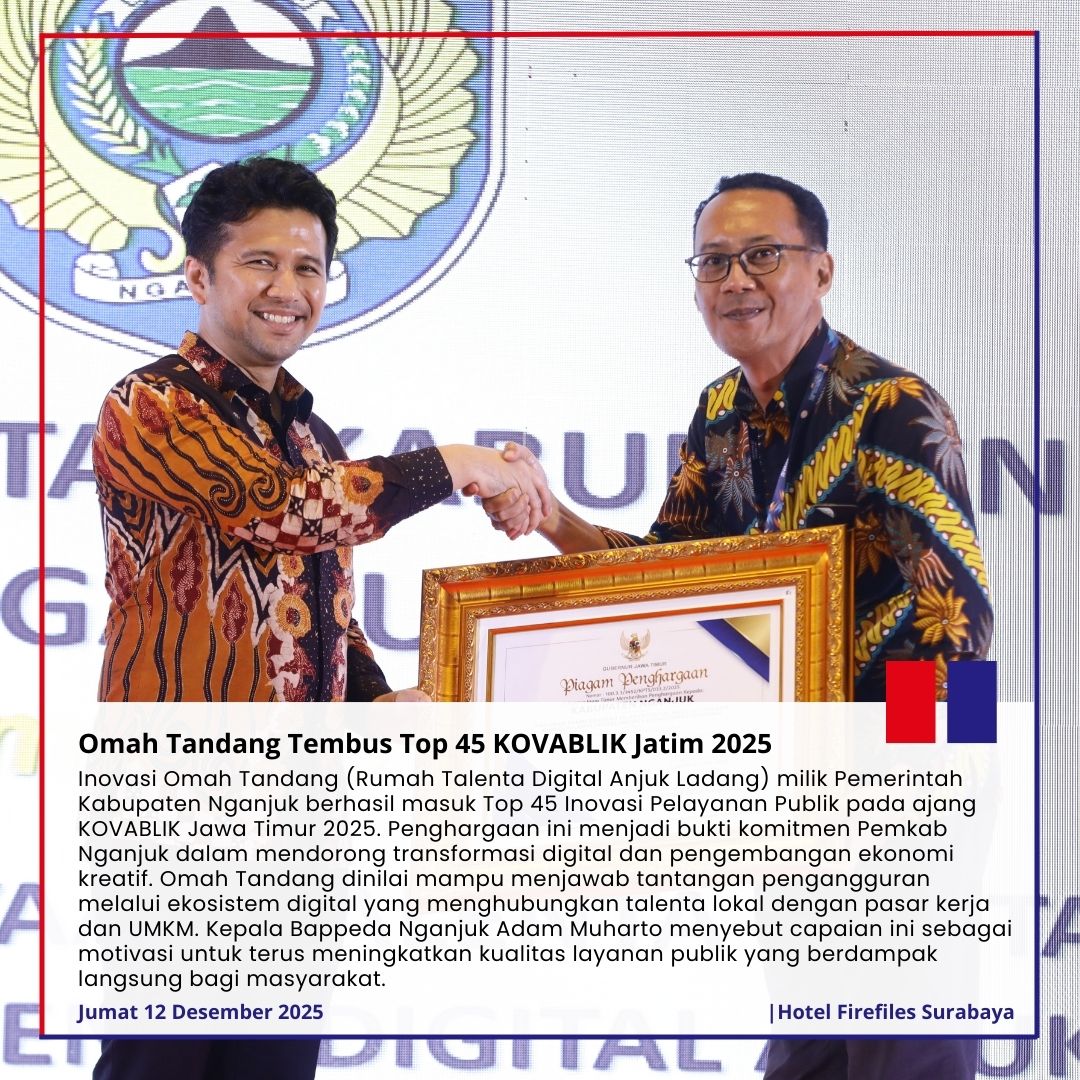 Omah Tandang Tembus Top 45 KOVABLIK Jatim 2025 - Jumat 12 Desember 2025