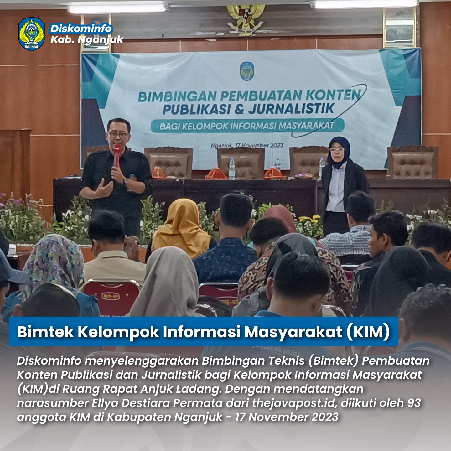 Bimtek Kelompok Informasi Masyarakat - 17 November 2023