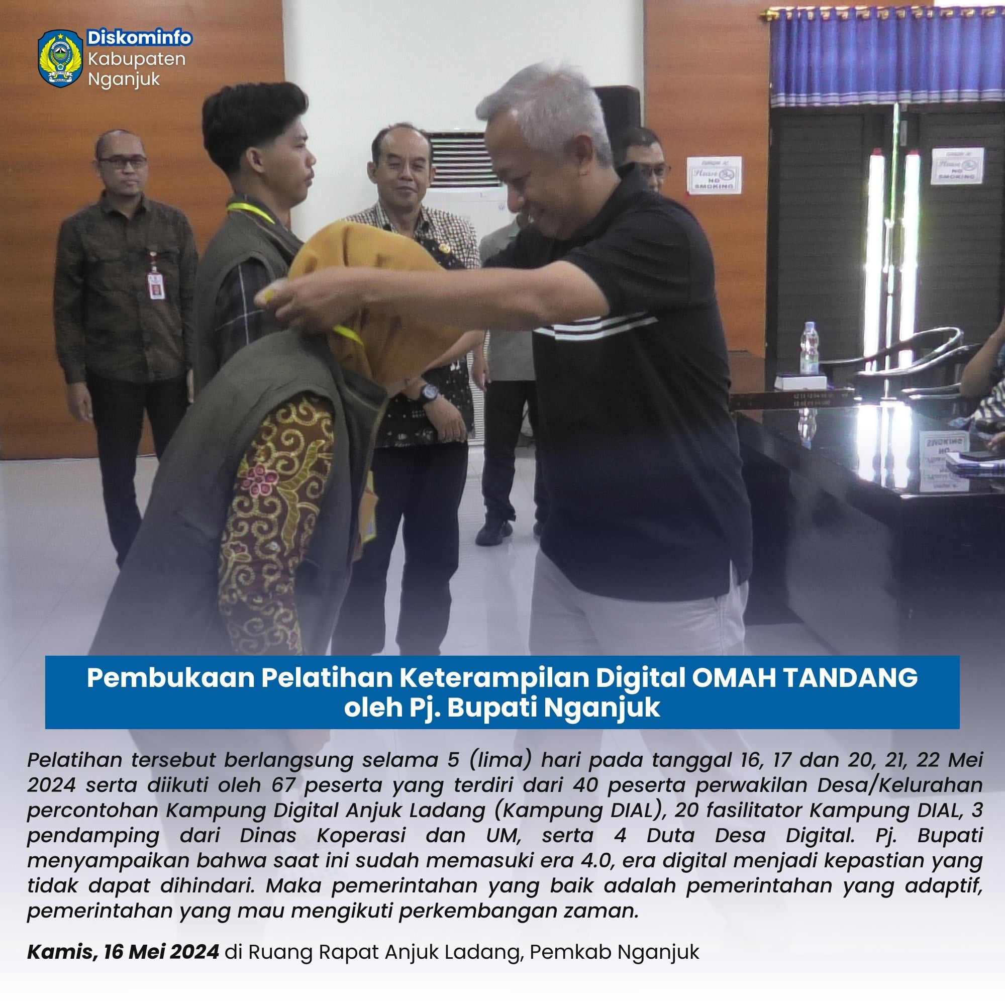 Pembukaan Pelatihan Omah Tandang - 16 Mei 2024
