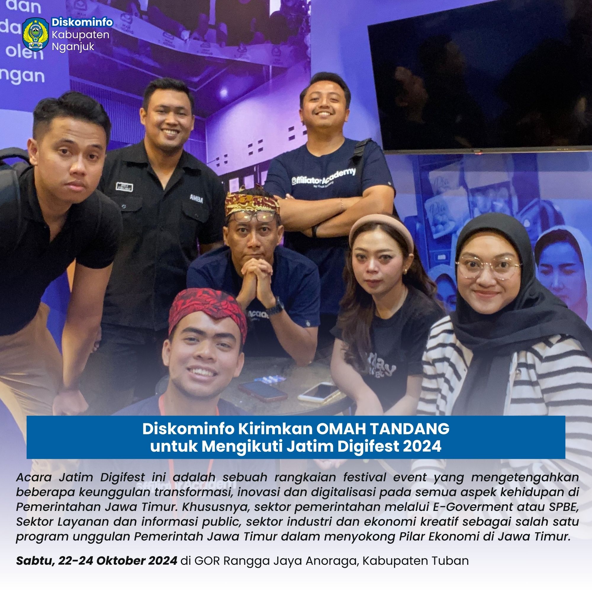 Jatim Digifest - 22 sd 24 Oktober 2024
