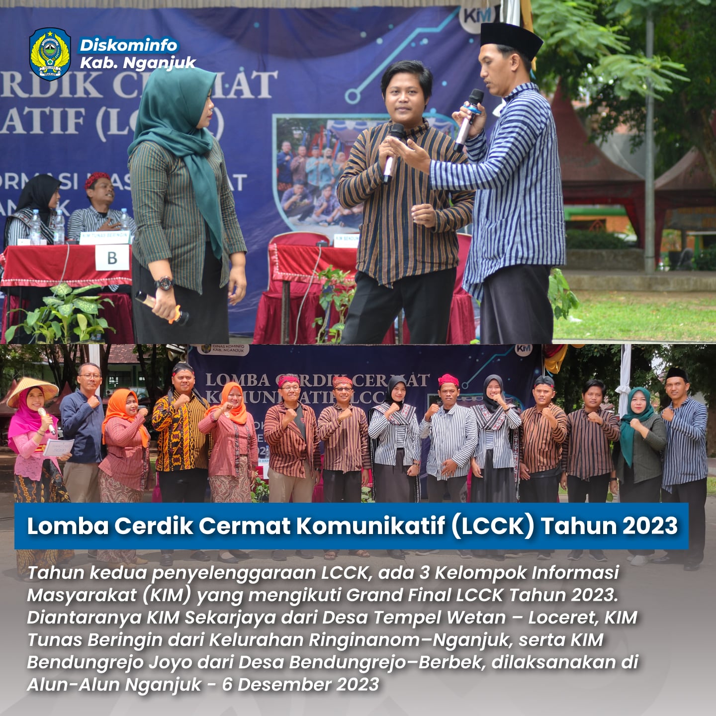 Lomba Cerdik Cermat Komunikatif (LCCK) Tahun 2023 - 6 Desember 2023